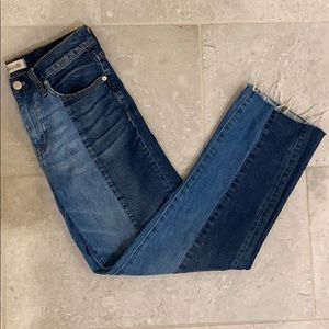 Madewell Cruiser Straight Two Tone Edition Jean
